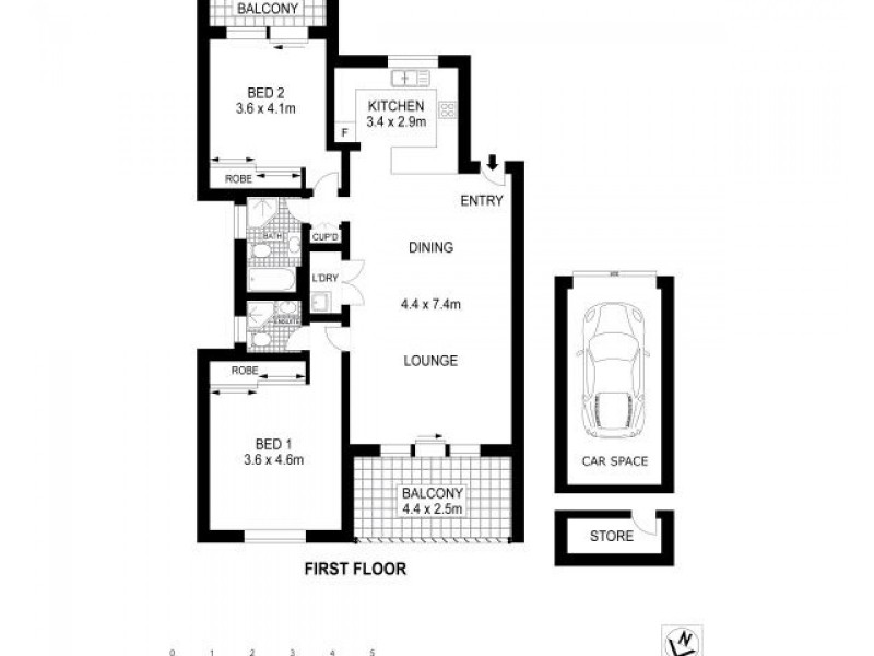3/35 Napier Street, Parramatta, Parramatta NSW 2150 Floorplan